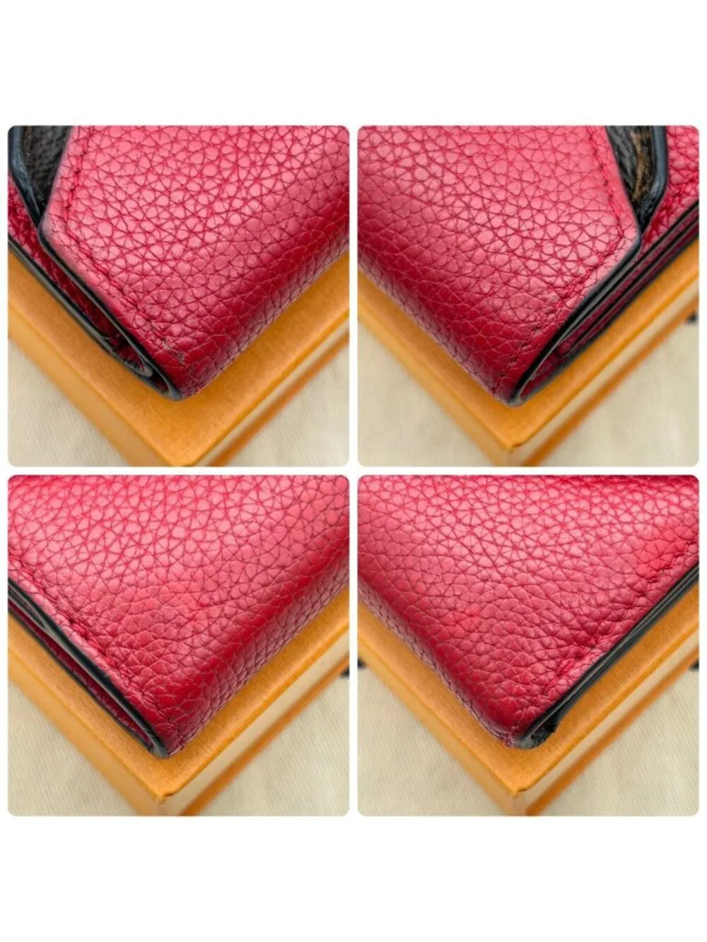 Louis Vuitton Portefeuille Double Compact Folded Wallet